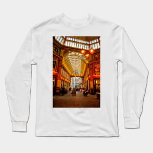 Leadenhall Market City of London England Long Sleeve T-Shirt